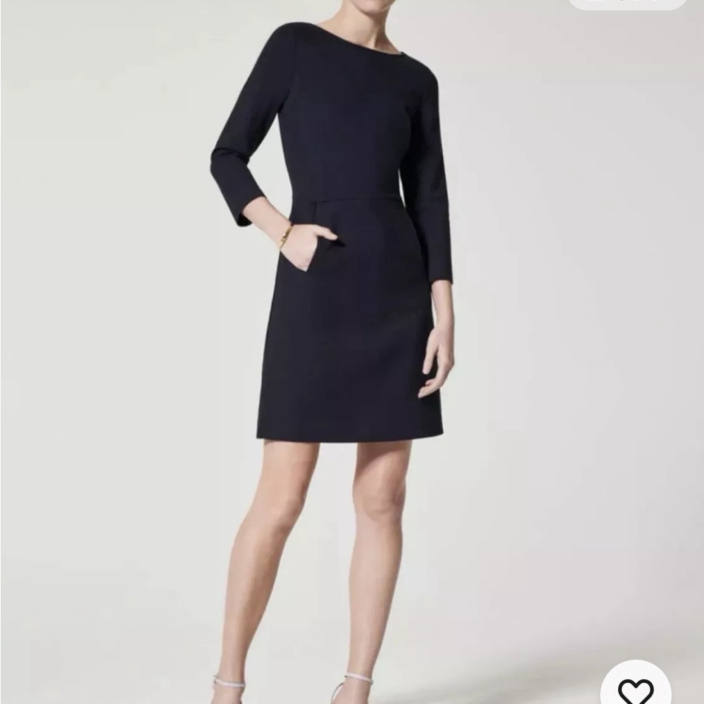 NWT Spanx The Perfect A-line Shift in Black Medium Dress